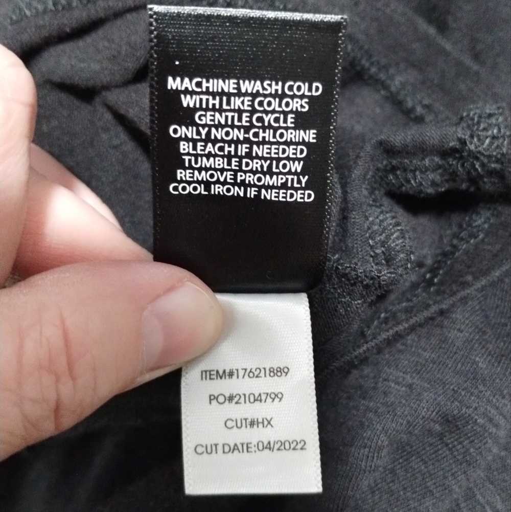 Torrid Raglan Pocket Graphic Tee Into The Shadows Black Gray Plus Size 2X - Picture 6 of 6